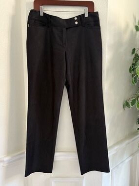 Valerie Stevens Straight-Leg Pants